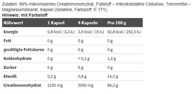 OLIMP Creatine 1250 Mega Caps® - 400 Kapseln