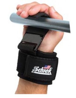SCHIEK Power Lifting Hooks Model 1200 - Black