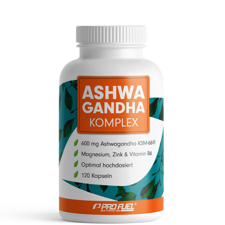 PRO FUEL Ashwagandha Komplex - 120 Caps/Kapseln