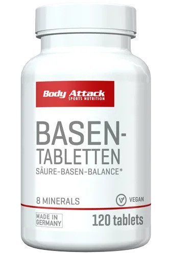 BODY ATTACK Basentabletten - 120 Tabletten
