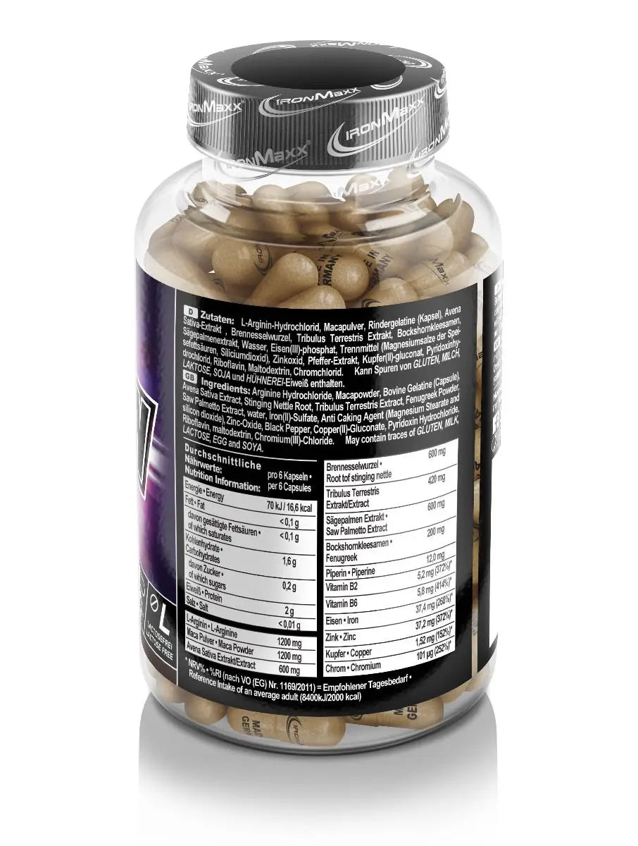 IRONMAXX Teston -Testo Booster - 130 Kapseln