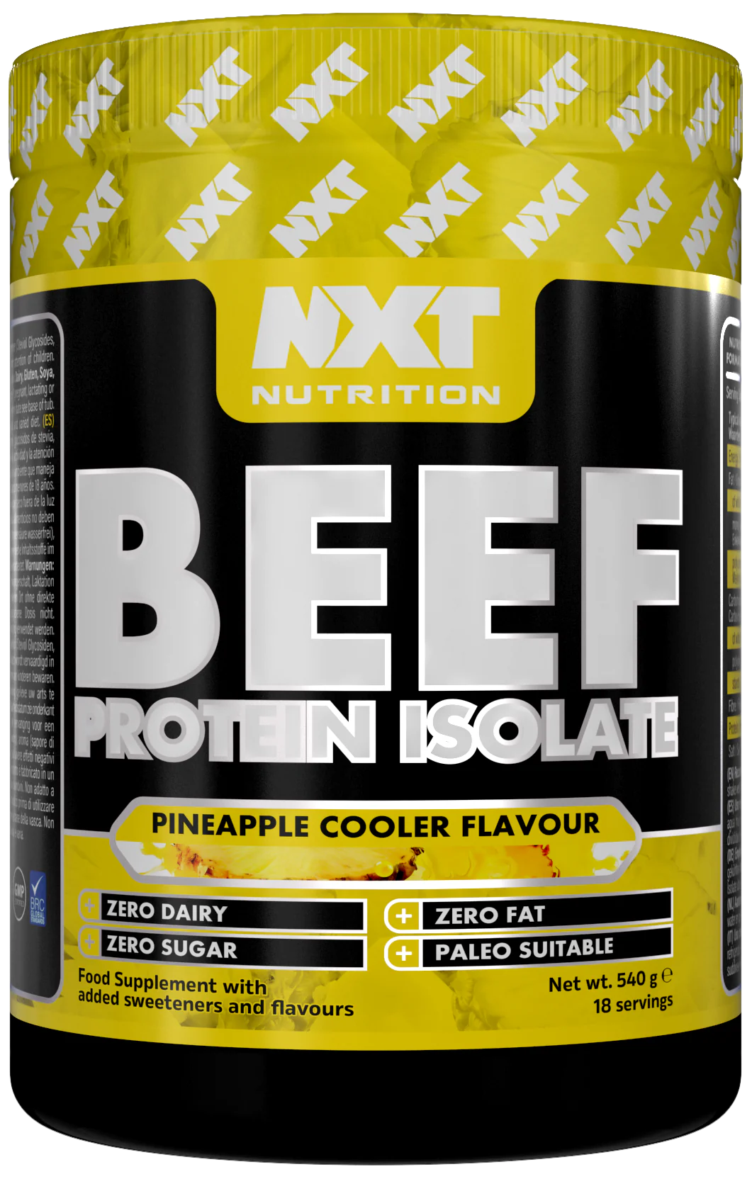 NXT NUTRITION Beef Protein Isolate - 540g Dose