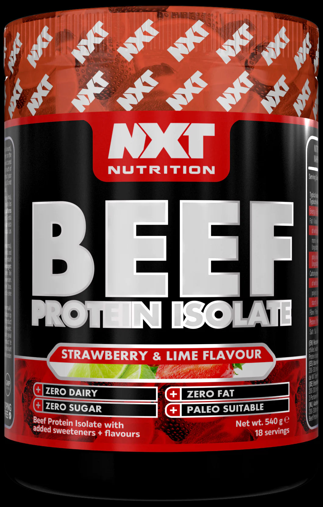 NXT NUTRITION Beef Protein Isolate - 540g Dose