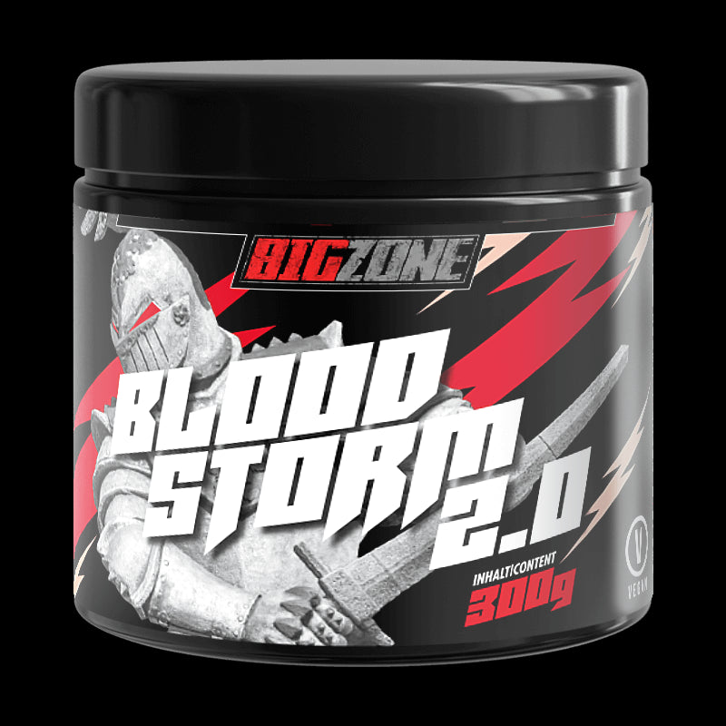 BIG ZONE Bloodstorm 2.0 Pre Workout - 300g Dose !!!Verklumpt!!!