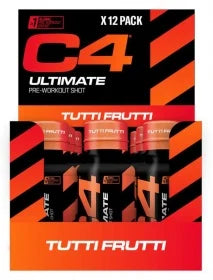 CELLUCOR C4 Ultimate Pre-Workout Shot - 12x60ml