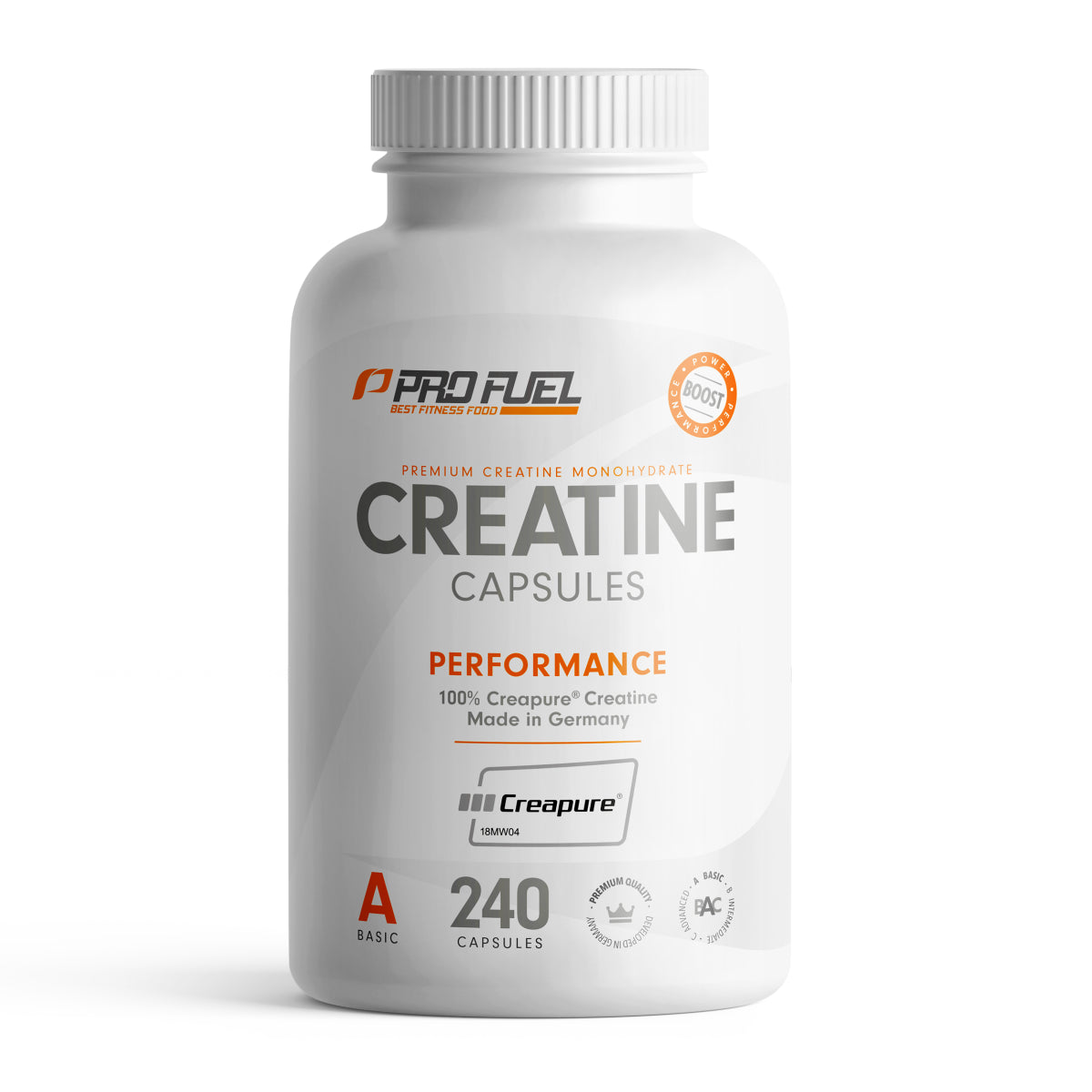 PROFUEL Creatine Capsules - 100% Creapure® - 240 Kapseln