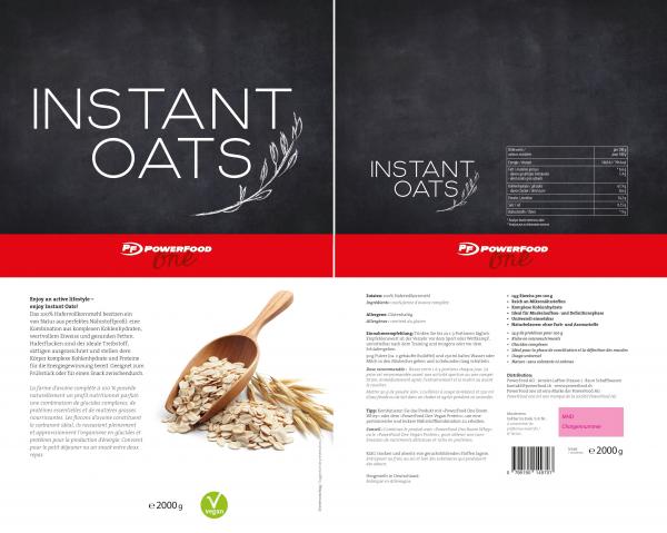 POWERFOOD ONE Instant Oats - 2000g