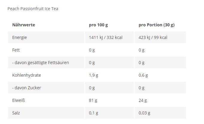 MORE NUTRITION Clear Whey Isolate Protein - 600g Dose