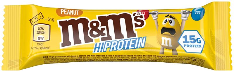 M&M Hi Protein Bar 51g