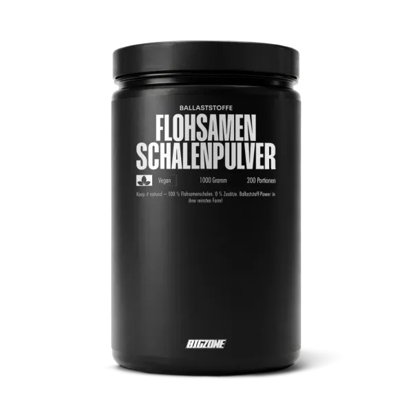BIG ZONE Flohsamenschalenpulver - 1000g
