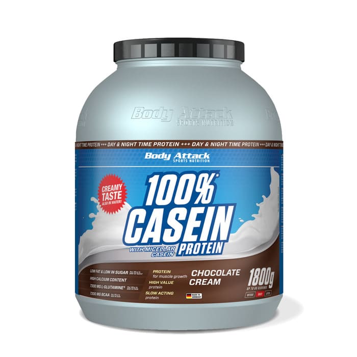 BODY ATTACK 100% Casein Protein - 1800g