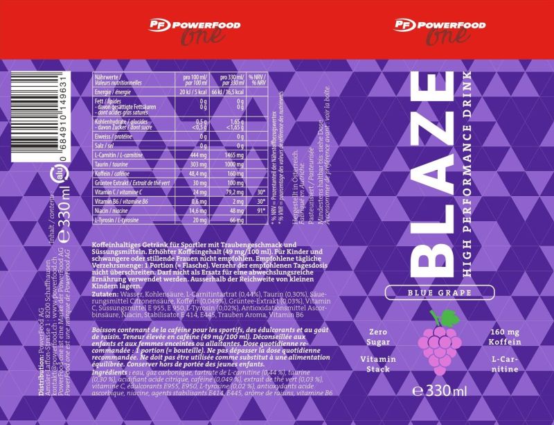 POWERFOOD ONE Blaze