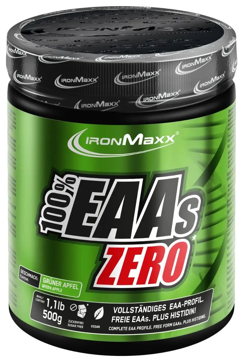 IRONMAXX 100% EAAs Zero - 500g Dose