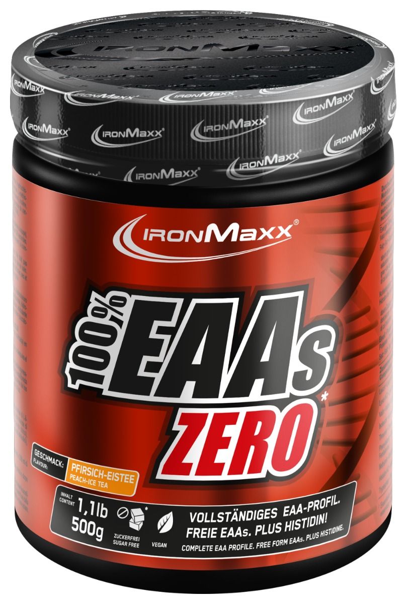 IRONMAXX 100% EAAs Zero - 500g Dose
