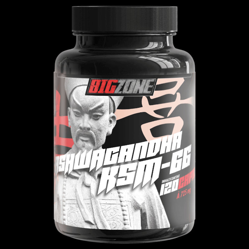 BIG ZONE Ashwagandha KSM-66 - 120 Caps/Kapseln