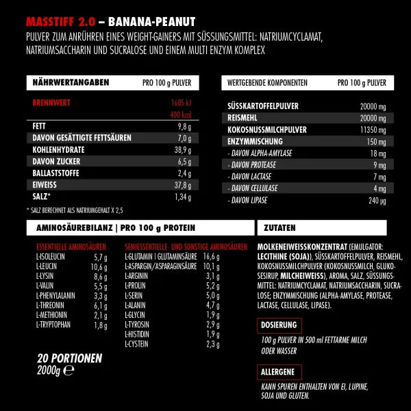 BIG ZONE Masstiff 2.0 - 2000g