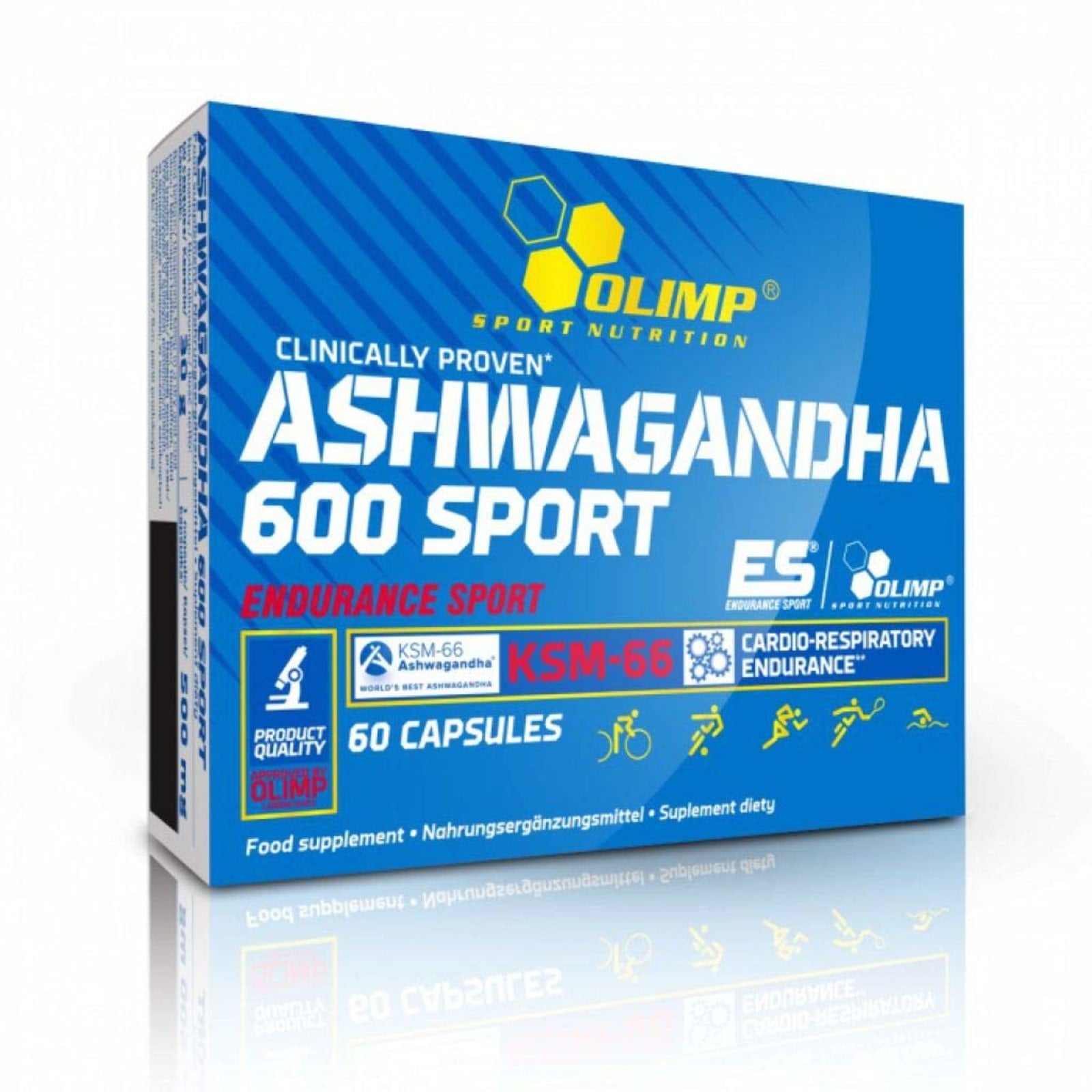 OLIMP Ashwagandha Pro 600 Sport - 60 Caps/Kapseln