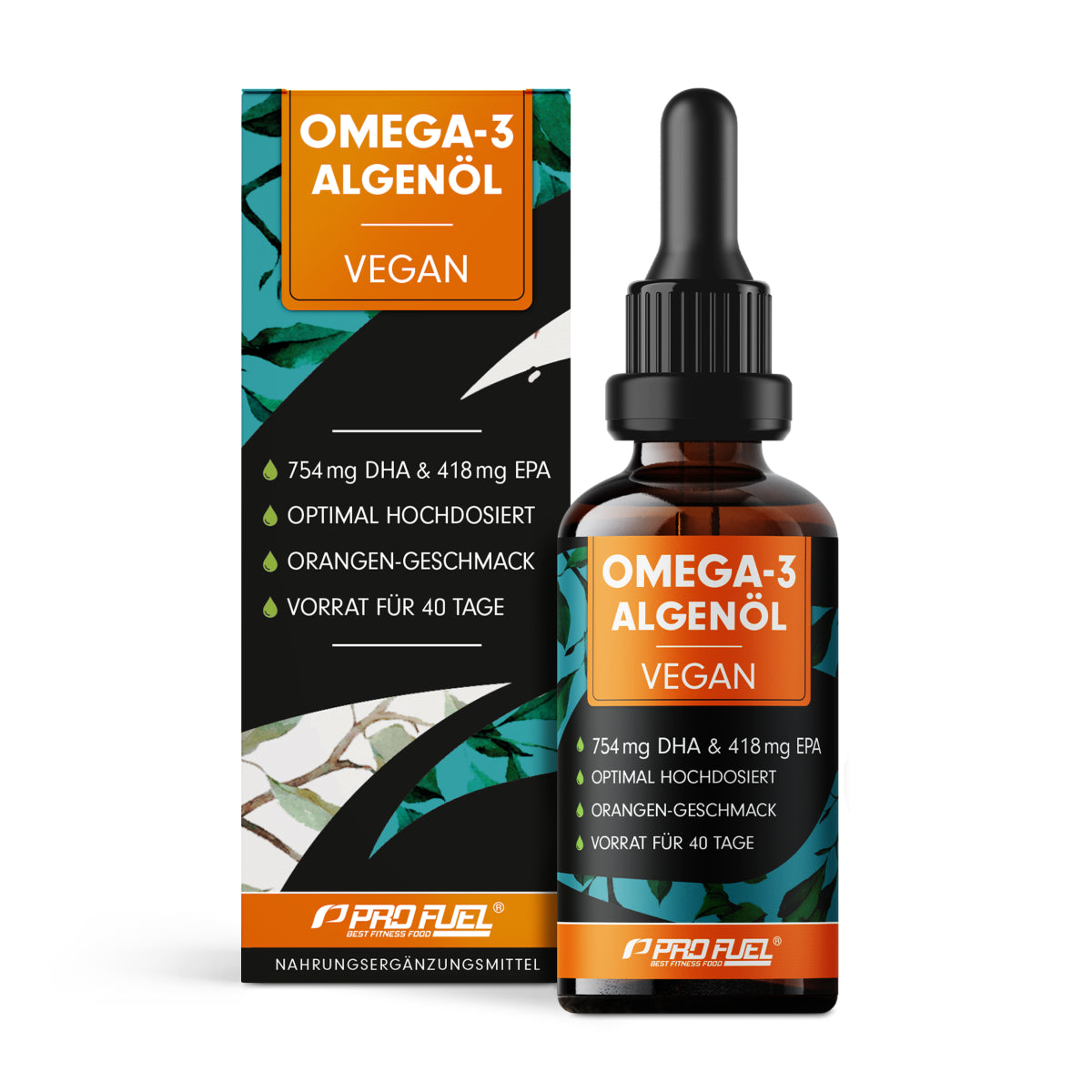 PRO FUEL Omega-3 Veganes Algenöl - 100ml