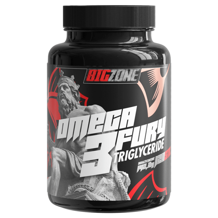 BIG ZONE Omega 3 Fury Triglyceride 120 - Soft Gel Kapseln