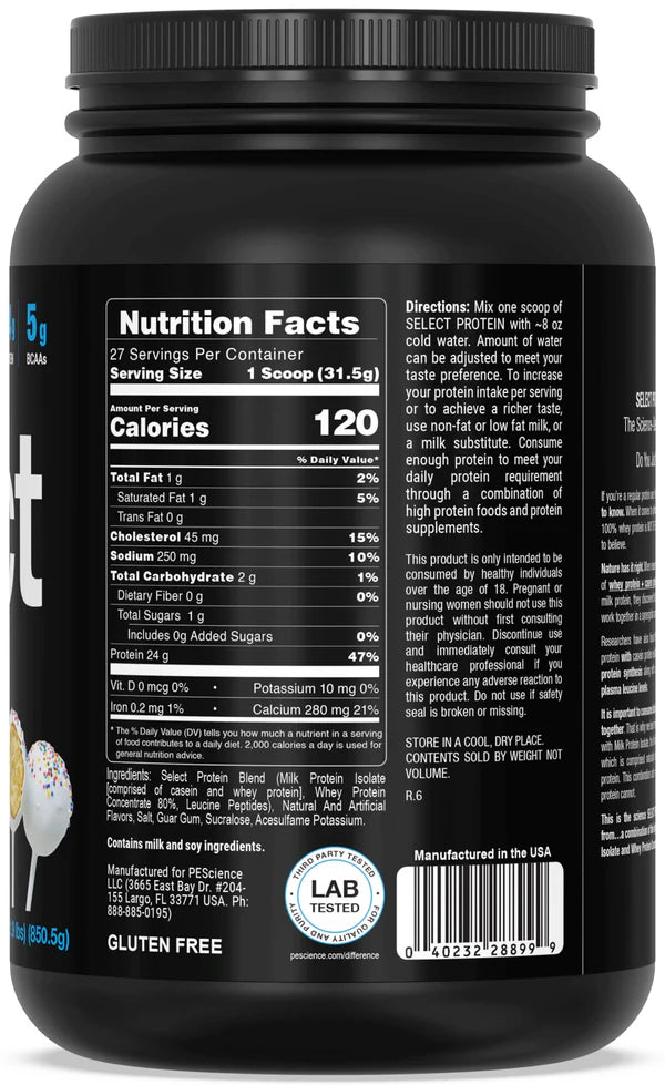 PESCIENCE Select Protein - 837g