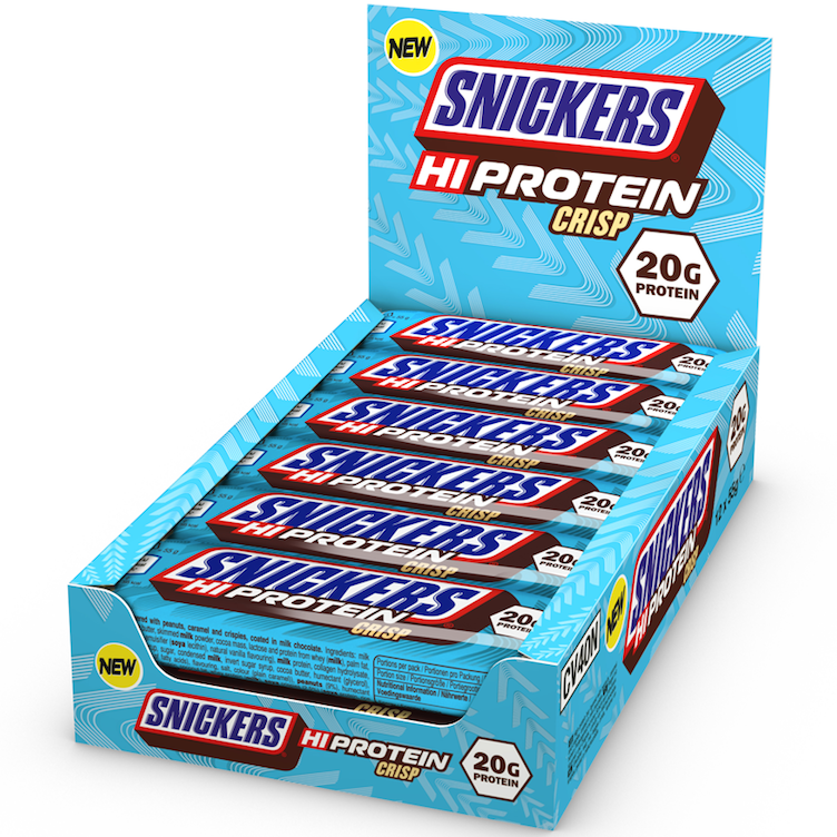 SNICKERS Hi Protein Bar Crisp 12x55g