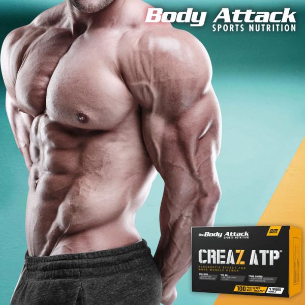 BODY ATTACK CREAZ ATP - 100 DRcaps