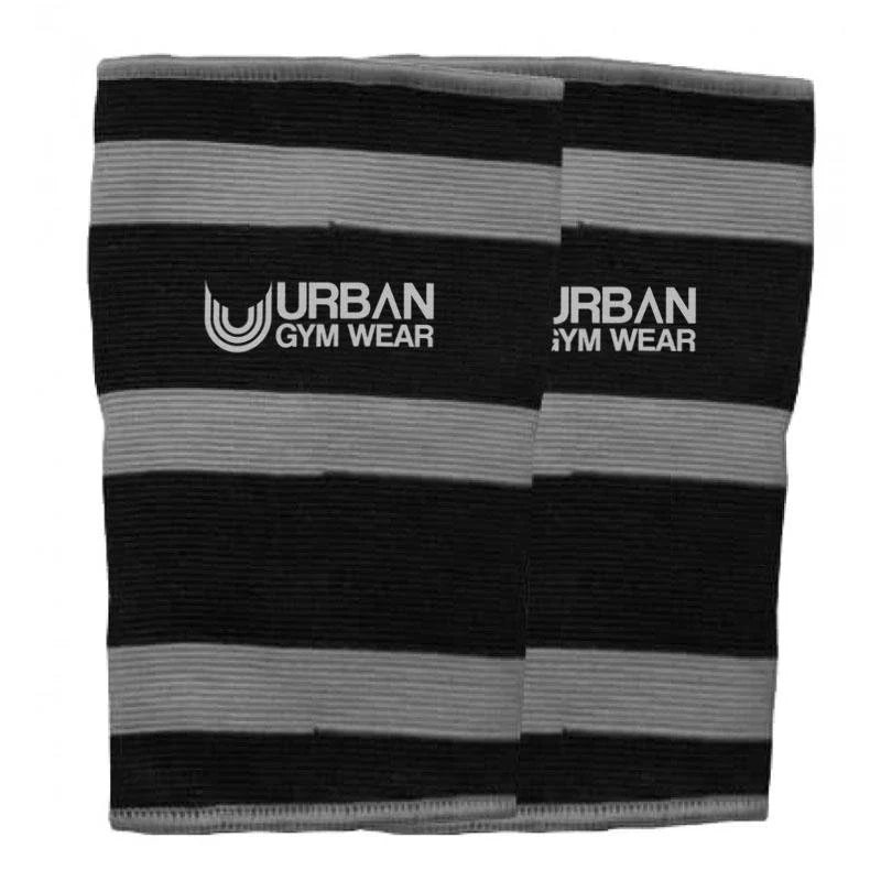 URBAN GYM WEAR Elbow & Knee Sleeve Black/Grey