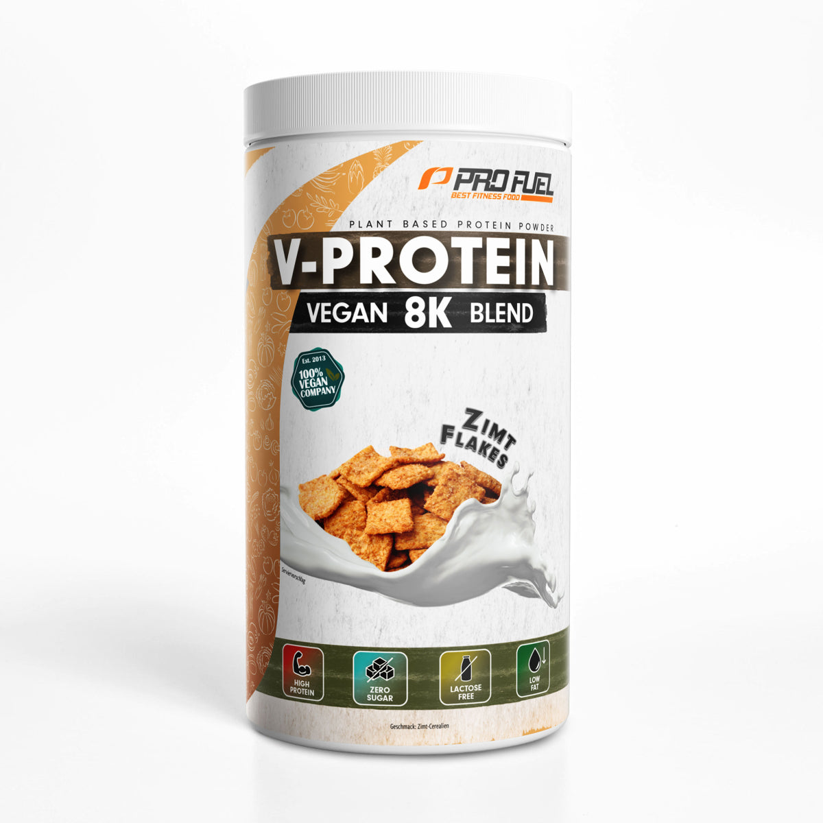 PRO FUEL V-Protein - Vegan 8K Blend - 750g