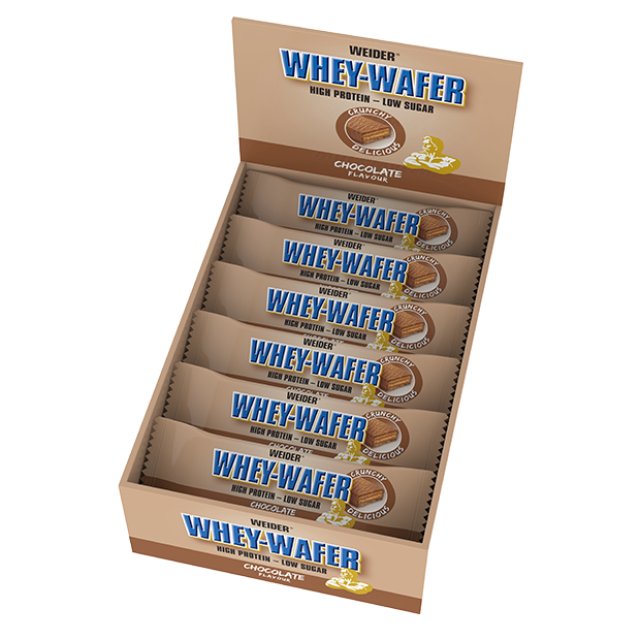 WEIDER Whey-Wafer Proteinriegel - 12x35g