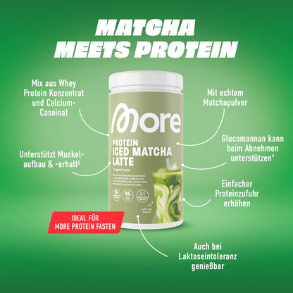 MORE NUTRITION Protein Matcha Latte