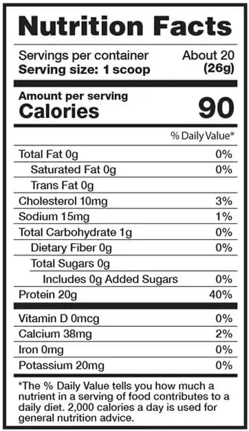 EVOGEN ISOJECT Ultra-Pure Whey Isolate Protein - 1824g Dose