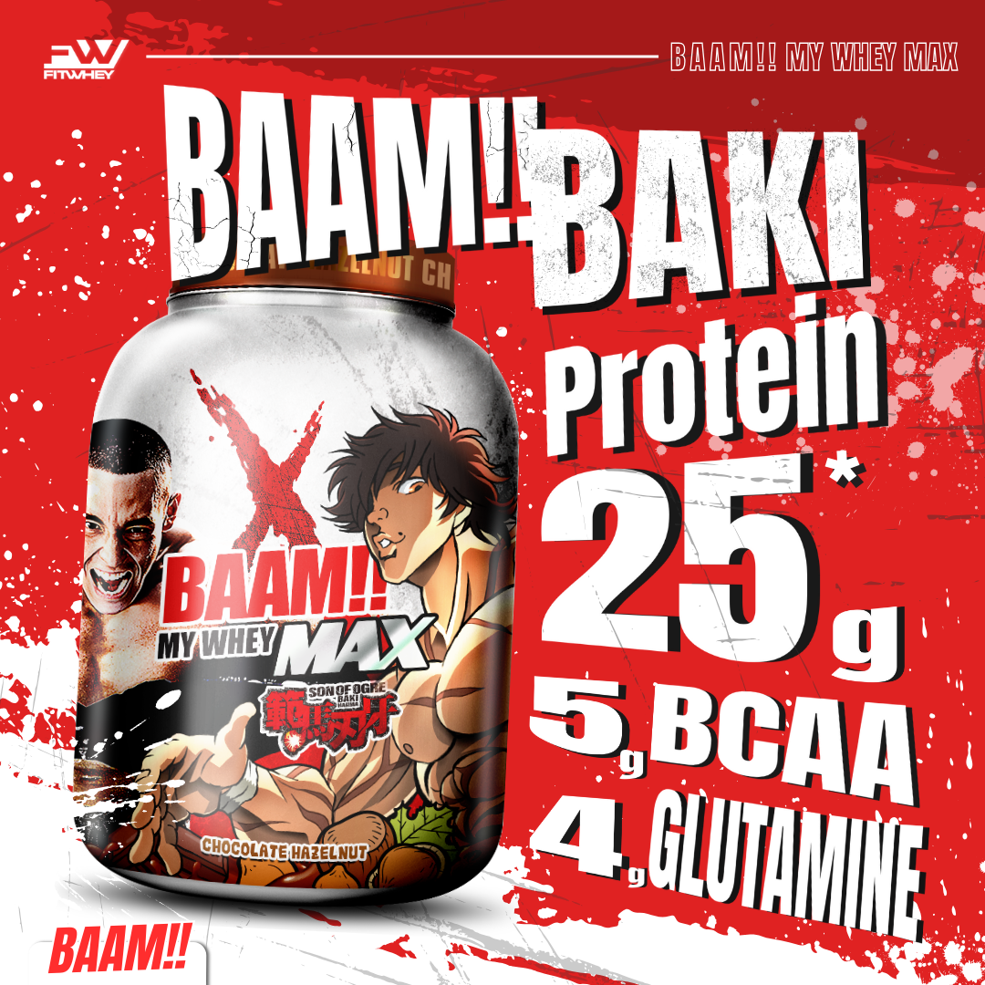 BAAM!! My Whey Max - 2267g