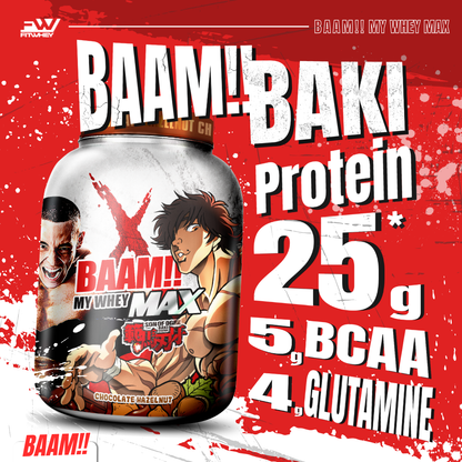 BAAM!! My Whey Max - 2267g