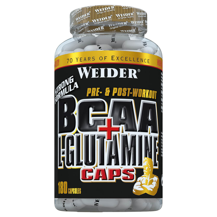 WEIDER Bcaa+L-Glutamine - 180 Kapseln