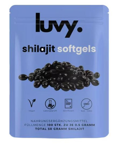 luvy. Shilajit - 100 Softgel