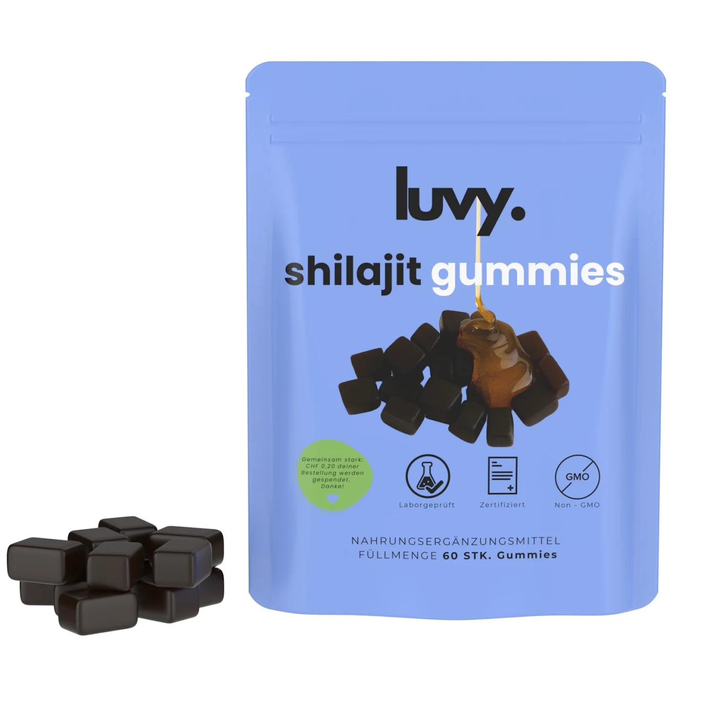 LUVY Shilajit Gummies - 60 Stk.