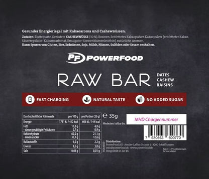 POWERFOOD Raw Bar - 35g