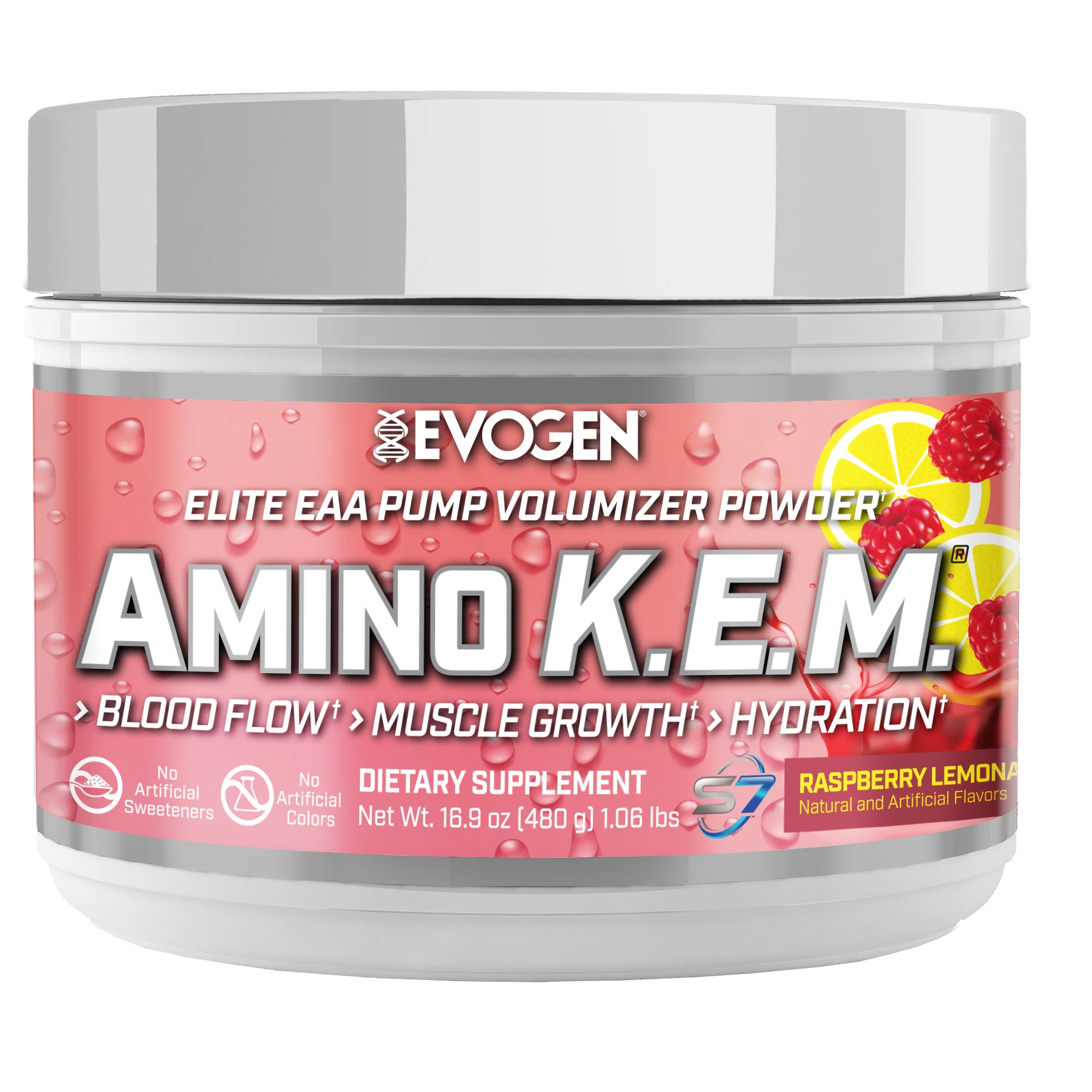 EVOGEN AMINO K.E.M - Elite EAA Pump Volumizer - 492g Dose (30 Port.)