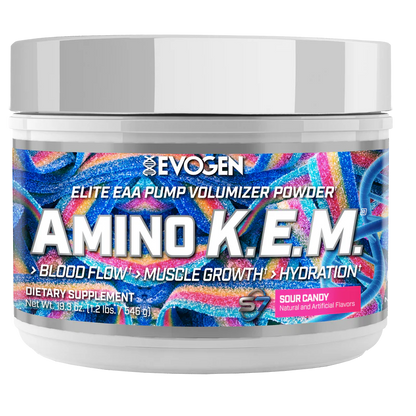 EVOGEN NUTRITION AMINO K.E.M – Elite EAAs – 492 g (30 Portionen)
