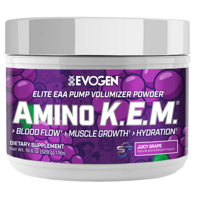 EVOGEN NUTRITION AMINO K.E.M – Elite EAAs – 492 g (30 Portionen)