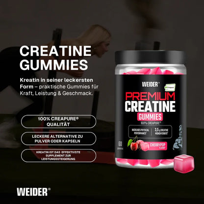 WEIDER Creatine Gummies - 60 Gummies