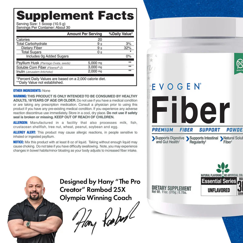EVOGEN Fiber - 348g - 30 Portionen