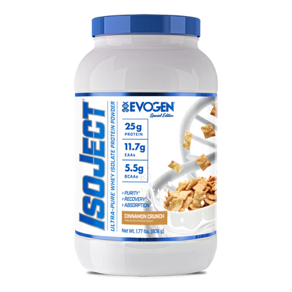 EVOGEN ISOJECT Whey Isolate Protein - 800g Dose (26-28 Port.)