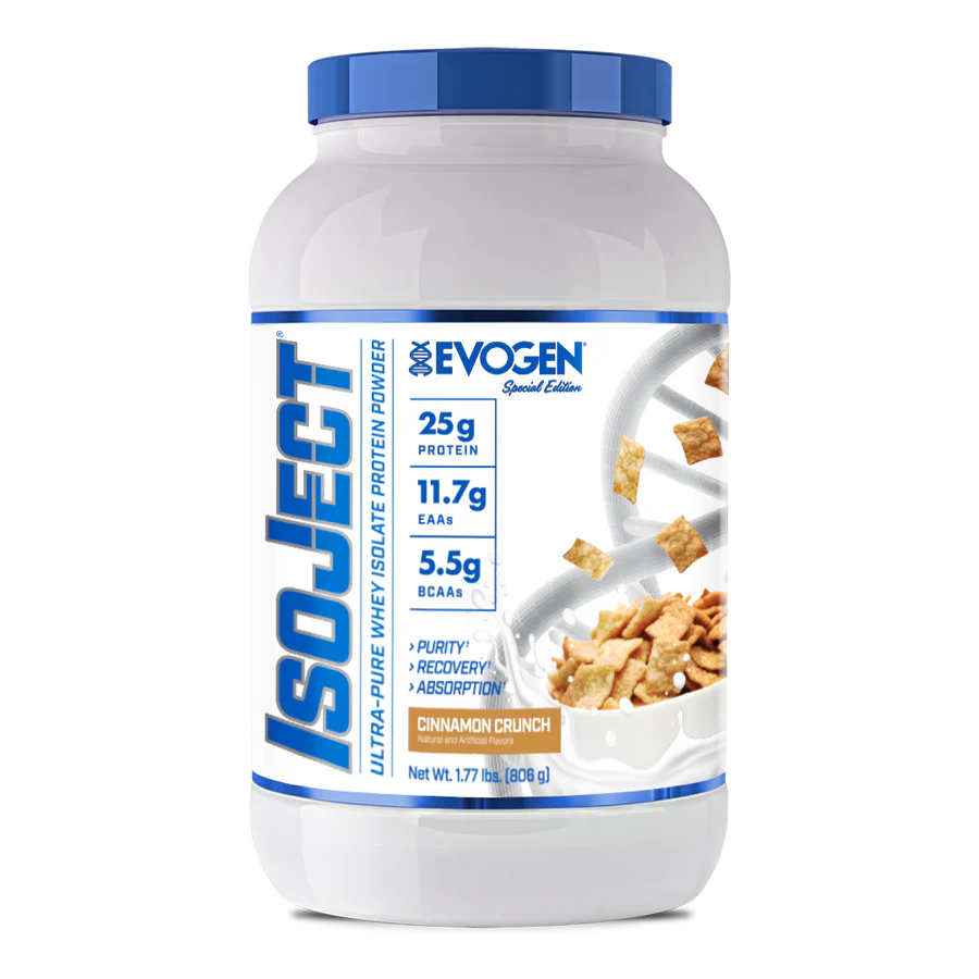 EVOGEN ISOJECT Whey Isolate Protein - 800g Dose (26-28 Port.)