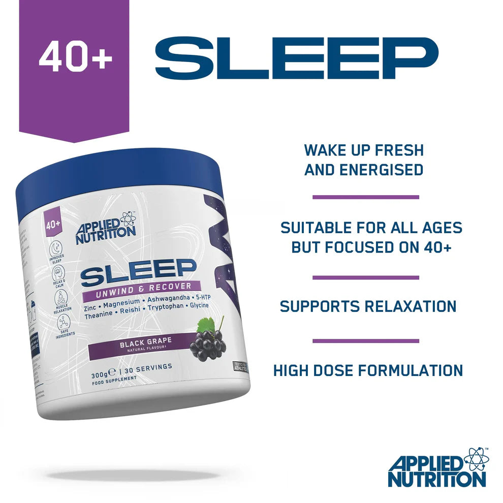 Applied Nutrition Agewell 40+ Sleep - 300g Mixed Berry