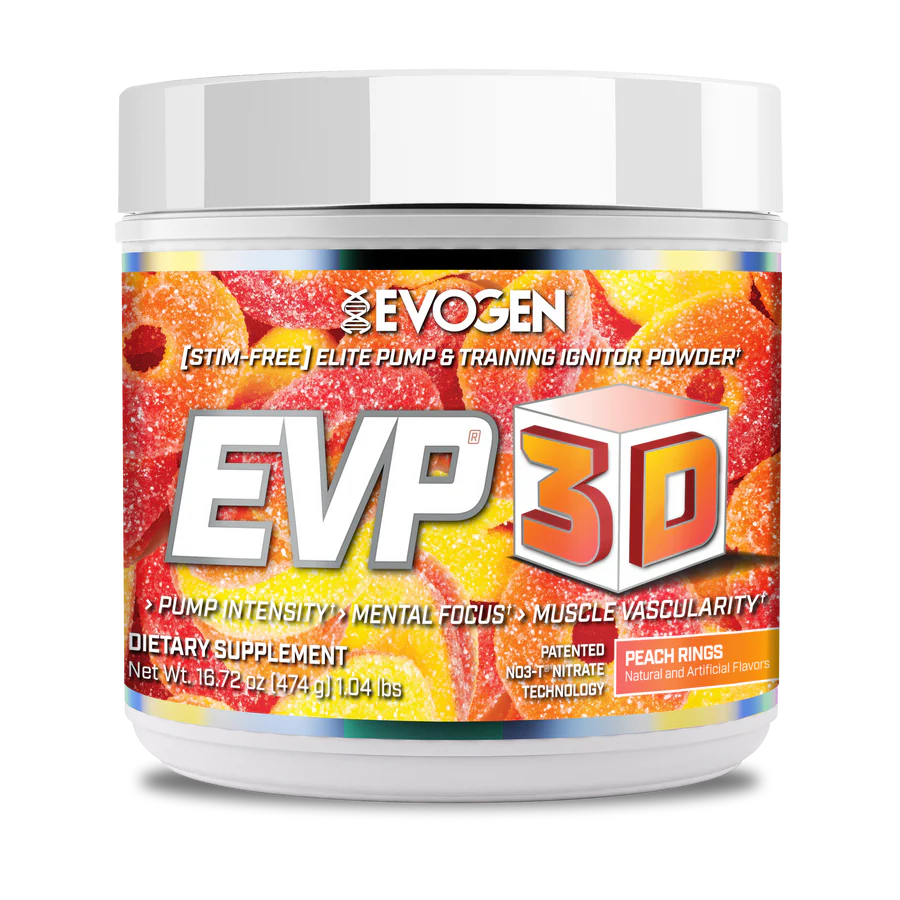 EVOGEN EVP 3D Elite Pump Pre-Workout Booster - 480g (40 Port.)