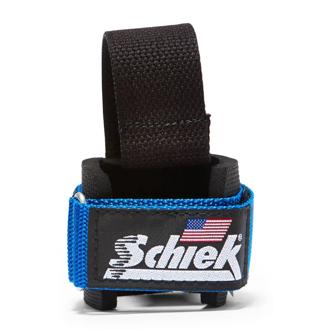 SCHIEK Deluxe Lifting Straps with Dowels Model 1000-DLS Black