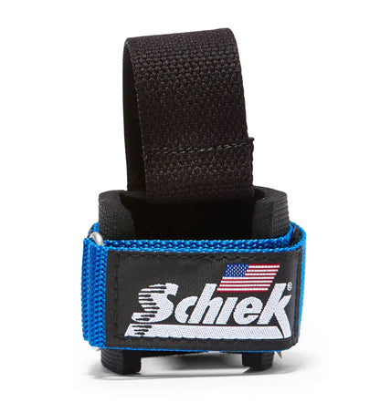 SCHIEK Deluxe Lifting Straps with Dowels Model 1000-DLS Black