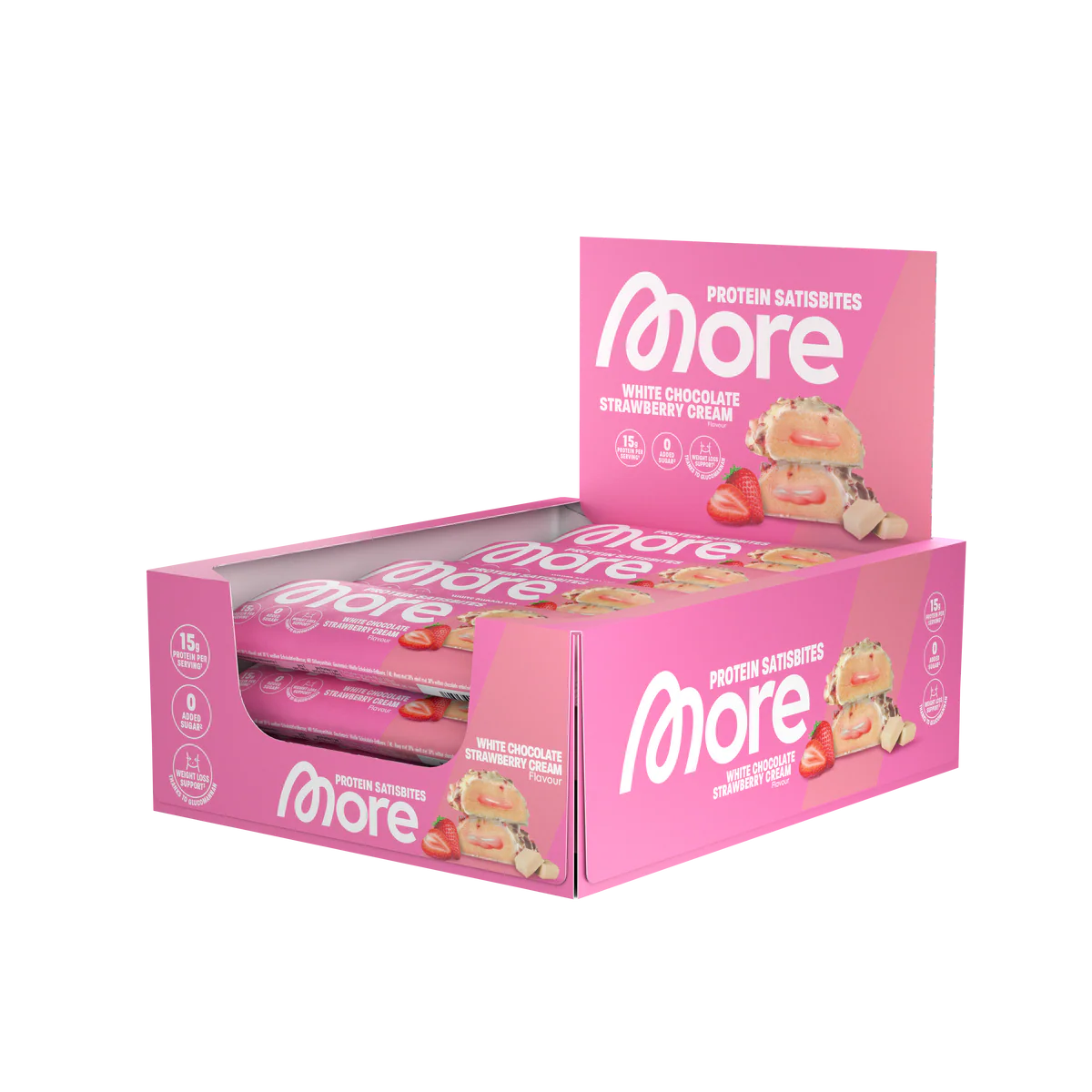 MORE NUTRITION Protein Satisbites