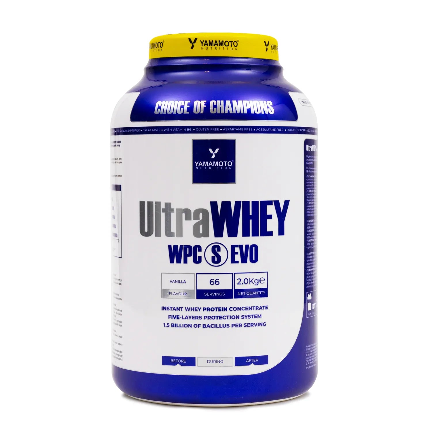 YAMAMOTO Ultra Whey WPC S EVO - 2000g